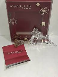 Nfl green bay packers personalized baby's first christmas ornament by the bradford exchange. Marquis By Waterford Crystal Reindeer Christmas Ornament 2014 Mib Waterford Waterford Crystal Christmas Reindeer Christmas Ornaments