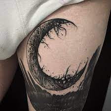 Swallow Your Pride Tattoos Moon Tattoo Evil Tattoos