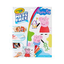 Find more peppa pig family coloring page pictures from our. Crayola Color Wonder Mess Free Peppa Pig Coloring Pages