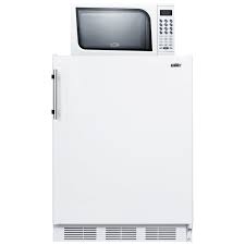 This top decor video has title microwave oven and compact refrigerator combo cabi with label microwave oven, compact refrigerator. Summit Mrf661 Compact Refrigerator Freezer Microwave Combination White Beveragefactory Com