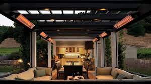 Since heat rises, these mounted heaters work best on relatively low ceilings, so the heat reaches everyone below. Best Outdoor Electric Patio Heaters For 2021 Bbqguys