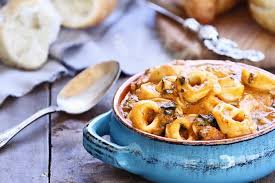 Italian Sausage And Tortellini Soup Recipe Epicurious Com Tortellini Soup Tomato Tortellini Soup Tortellini