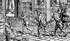 From late middle english vagraunt (person without proper employment; Vagrancy Wikipedia
