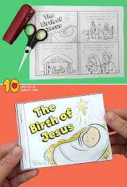 This pack is quite different from the printer friendly version so if you would like to create a 40 ish page book by if you have any suggestions for future ideas, i am all ears (probablycrafting@live.com). Nativity Scene Printable Mini Book Christmas Books For Kids Nativity Story Printable Mini Books