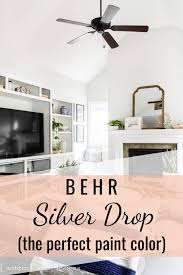 Download free books in pdf format. Behr Silver Drop The Prettiest Paint Color Behr Paint Colors Hallway Paint Colors Paint Colors For Living Room