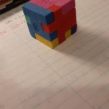 The cross is the first step in the actual solution of the puzzle. How To Make The Cube Eraser Puzzle 4 Steps Instructables