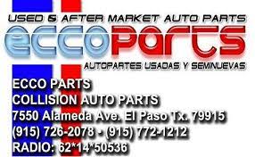 Maybe you would like to learn more about one of these? Ecco Parts 7550 Alameda Ave El Paso Tx Auto Parts Stores Mapquest