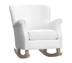 Minna Small Spaces Rocker Amp Ottoman Pbkids Rocking Chair Comfy Rocking Chair Nursery Chair