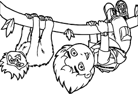 Awesome Go Diego Go And Monkey Coloring Page Monkey Coloring Pages Coloring Pages Go Diego Go