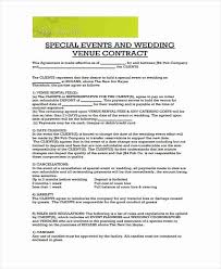 Venue Rental Contract Template Free Fresh Wedding Venue Contract Template Emmamcintyrephotography In 2020 Event Planning Contract Contract Template Venue Rental