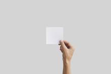 Square business card mockup psd. Square Business Card Mockup Free Mockup Download
