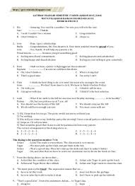Maybe you would like to learn more about one of these? Latihan Soal Uas Bahasa Inggris Kelas 9 Semester 1 Kurtilas
