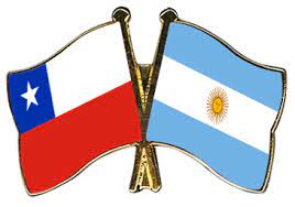 It has three horizontal bands; Argentina And Chile Flags By Latin Stamps On Deviantart