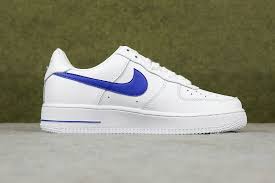 Nike Air Force 1 Low Soho Nyc White Orange Blue Nike Air Force Blue Sneakers Nike