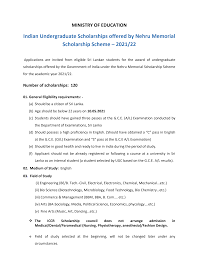 B f scholarship form 2021 22 b f scholarship form 2021 22 fafsa application for 2021 check with the college to determine its requirements konndangan from tse1.mm.bing.net dbgi firmly believes that education is the underlying right that must be provided to every citizen. Https Www Mohe Gov Lk Images Nehru Sunweb Notice 2021 Pdf