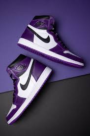Air Jordan 1 Retro High Og Court Purple 2 0 555088 500 2020 In 2020 Nike Shoes Jordans Air Jordans Retro Hype Shoes