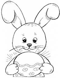 Tenero Coniglietto Con Uovo Di Pasqua Da Colorare Per Bambini Disegni Da Colorare E Stampare Gr Libri Da Colorare Coniglietti Disegni Da Colorare Per Bambini