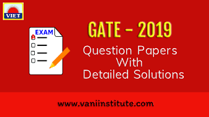 Gate 2019 Question Paper With Answer Key Question Paper Engineering Exam This Or That Questions