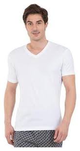 Buy Jockey Men V Neck Sports T Shirt White Online At Low