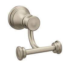 Handtuch bar in chrome geöffnete box bei ebay. Moen Yb6403bn Belfield Double Robe Hook Build Com