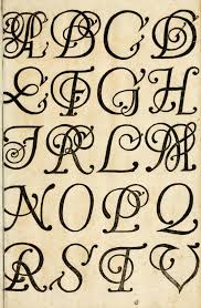 Kunstrichtige Schreibart : Allerhand Versalie[n] Oder AnfangsBuchstabe[n]  Der Teütschen, Lateini… | Typography Alphabet, Lettering Alphabet, Different  Writing Fonts