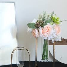 Simple wedding flower bouquets purple and lavender. Romantic Out Door Wedding Decoration Floral Purple Lavender Yellow Chamange Roses Flower Girl Hand Hold Bridal Flower Bouquet Rose Petals Aliexpress