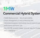 Custom SUNDTA 1MW Commercial Hybrid System,Wholesale SUNDTA ...