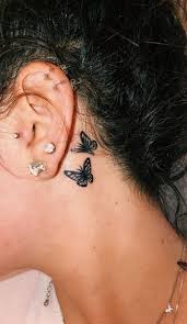 Pinterest Bird Tattoo Behind Ear Pin By Jeni Rodriguez On Tattoos Dainty Tattoos Tattoos Cute Tattoos