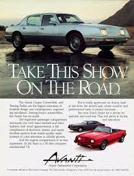 Still Waiting For A Savior Before Gm Left Avanti Sold An Ohio Town An Impossible Dream Car Advertising Automobile Advertising Car Ads