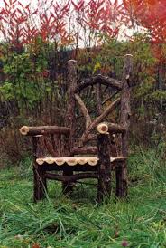 The Watershed Chair We Donated This Chair To Be Auctioned Off To Support The Watershed Agricultural Counci Mobel Aus Asten Rustikaler Stuhl Gartendeko Holz
