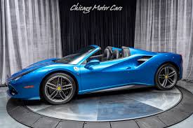 Used 2017 ferrari 488 spider for sale in redmondwaat ferrari of seattle. Used 2017 Ferrari 488 Spider Convertible Loaded With Thousands In Options For Sale Special Pricing Chicago Motor Cars Stock 16239