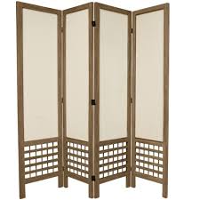 Rated 5 out of 5 stars. 5 12 Ft Tall Open Lattice Fabric Room Divider Burnt Brown Burnt Grey Or Burnt White 3 Panels 4 Panels Or 6 Panels Fj Olmus