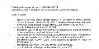 Subscrisa asociaţia rotaract club team baia mare, cu sediul în baia mare, str. Adunarea Generala A Asociatilor 27 10 2017 Ocolul Silvic Izvorul SomeÈ™ului Mare