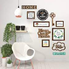 Stratton home decor textured plates metal wall art. The House Of Memories Home Decorative Wooden Moulding Frames Wall Decor Plaque Home Hall Way Decor Rustic Decor Set Of 11 Price In India Buy The House Of Memories Home Decorative