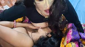 Pooja and Shabita Have Sex with Sextoy 4some Part 2