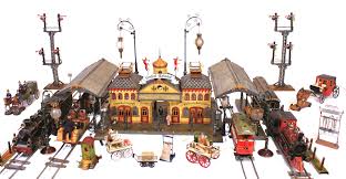 Marklin Gauge 2 Onion Dome Train Station With Accessories 1900 From The Collection Of Jerry And Nina Greene Toy Train Model Trains Train