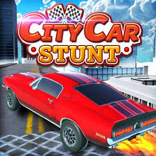 City Car Stunt Game In 2020 Fun Car Games City Car Hit Games