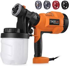 The list includes sealers, stains, varnishes, urethanes, and lacquers. Paint Sprayer High Power Hvlp Home Electric Spray Gun Adjustable Valve Knob Quick Refill Lid 4 Nozzle Sizes Tacklife Sgp15ac Amazon Com