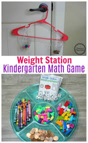 Weigh Station Measurement Game For Kindergarten Kindergartenmath Measurement Kindergarten Math Activities Kindergarten Math Games Measurement Kindergarten