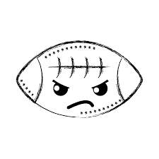 Maybe you would like to learn more about one of these? Illustration Mignonne De Football Americain Kawaii Clip Art Libres De Droits Vecteurs Et Illustration Image 92519419