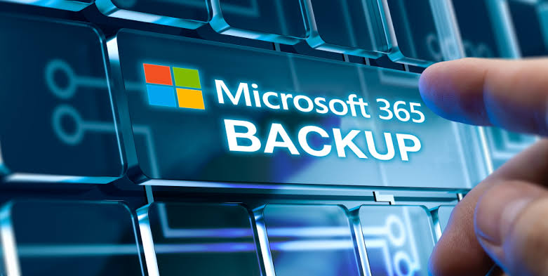 Graphic comparing cloud and local backups with file, storage, and recovery icons.