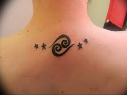 You love hard and fast, but can also be a loner on your bad days (or good days, depending on how you look at it); Photo Tattoo Zodiac Sign Cancer 19 06 2019 017 Tattoo Zodiac Sign Tattoovalue Net Tattoovalue Net