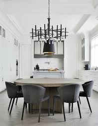 Modern Sophisticated Interiors Decoholic In 2020 Modern Round Dining Room Round Dining Room Round Dining Room Table