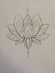 They not only represent beauty and grace but also represent hardship and struggles. Cool Black Outline Lotus Flower Tattoo Design By Mmenjurag Tattoos Lotus Flower Tattoo Flower Tattoo