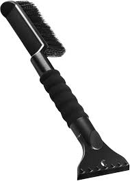 This heavy duty, long reach broom features a rotating broom head for removing the deepest snow. 2 In 1 Snow Brush And Ice Scraper For Cars Trucks Suvs Walmart Com Walmart Com