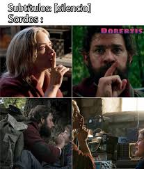 People interested in quiet place meme also searched for. Escenas De La Pelicula A Quiet Place Meme By Dobertis Memedroid