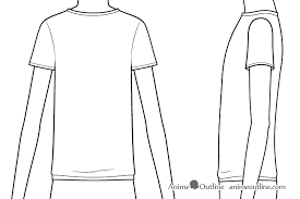 Anime Boy Black And White Outline How To Draw An Anime Boy Full Body Step By Step With Images Anime Boy Anime Guys With Glasses Boys T Shirts