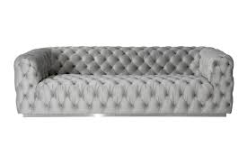 Its bucket chaise seats and wide padded arms cradle you in comfort, while the channeled fiber back supports your head, neck and lumbar area. My Furniture Frankfurt Sofa Deep Buttoned Sofa Stainless Steel
