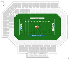 floyd stadium middle tennessee state seating guide