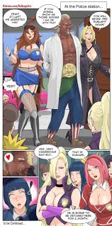 Police Station (Naruto) [RaikageArt | Sichan] Cartoon Porn Comic
